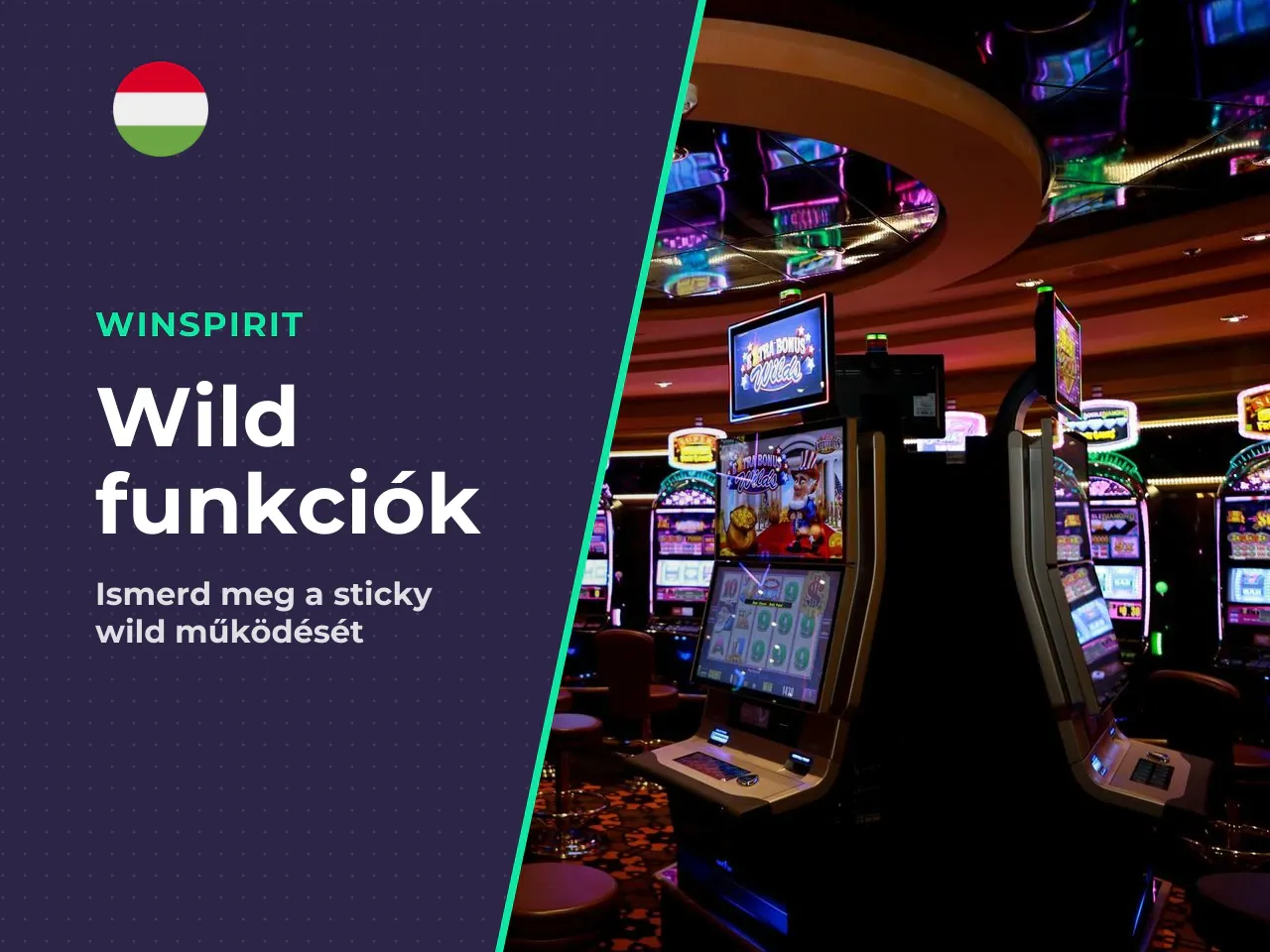 Wildok, sticky wild és reels működése