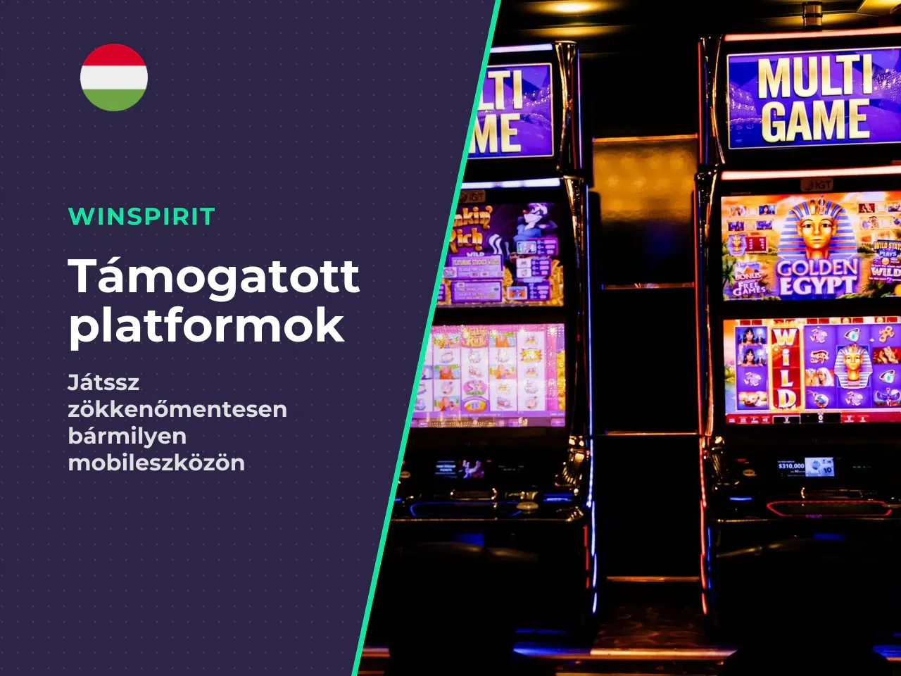 Támogatott platformok. - iOS Safari, Chrome