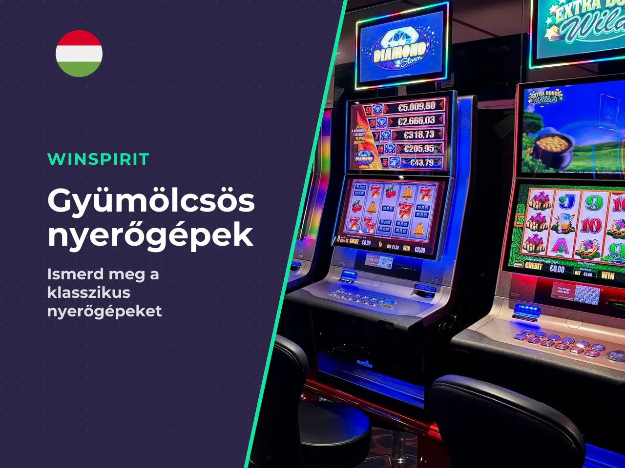 Klasszikus gyümölcsös nyerőgép deluxe kiadásban. A