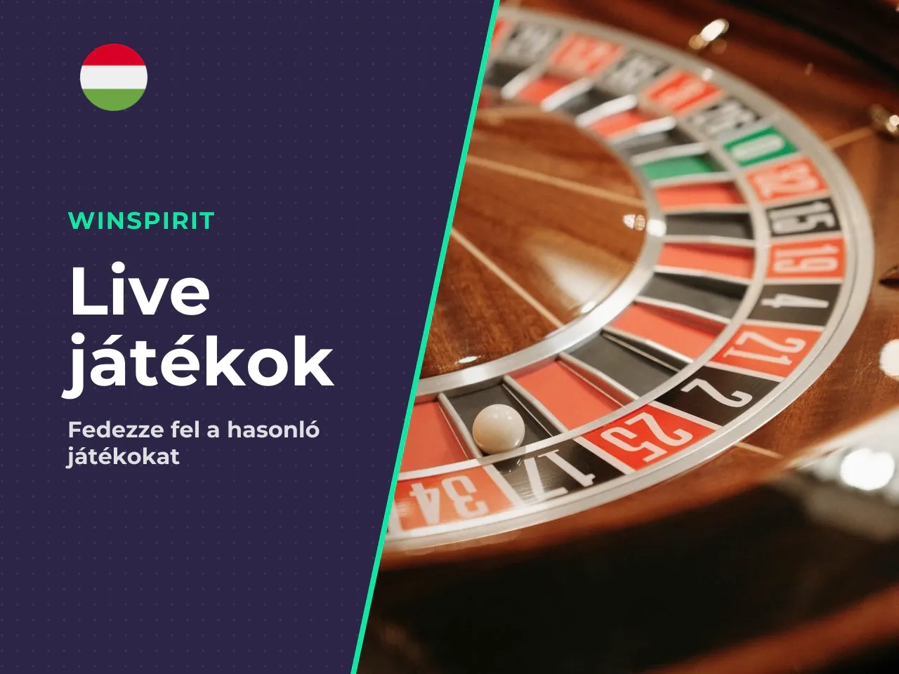 Hasonló live casino játékok, ha tetszik