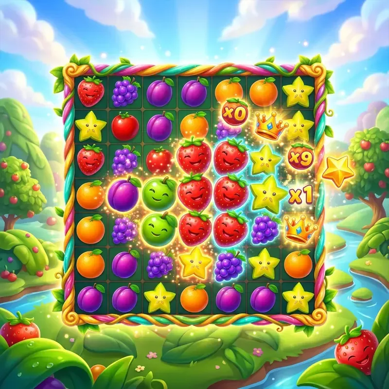 Fruit Party slot demo, online játék