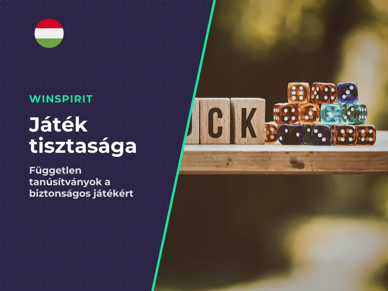 A játékok fair működését független laboratóriumok