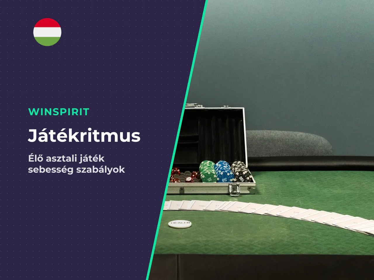 Asztalszabályok, tempó és döntési idő élő