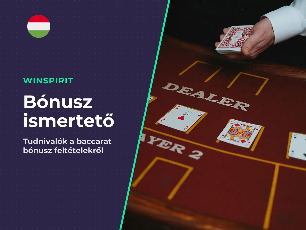 Bónuszok és a baccarat fontos figyelmeztetés