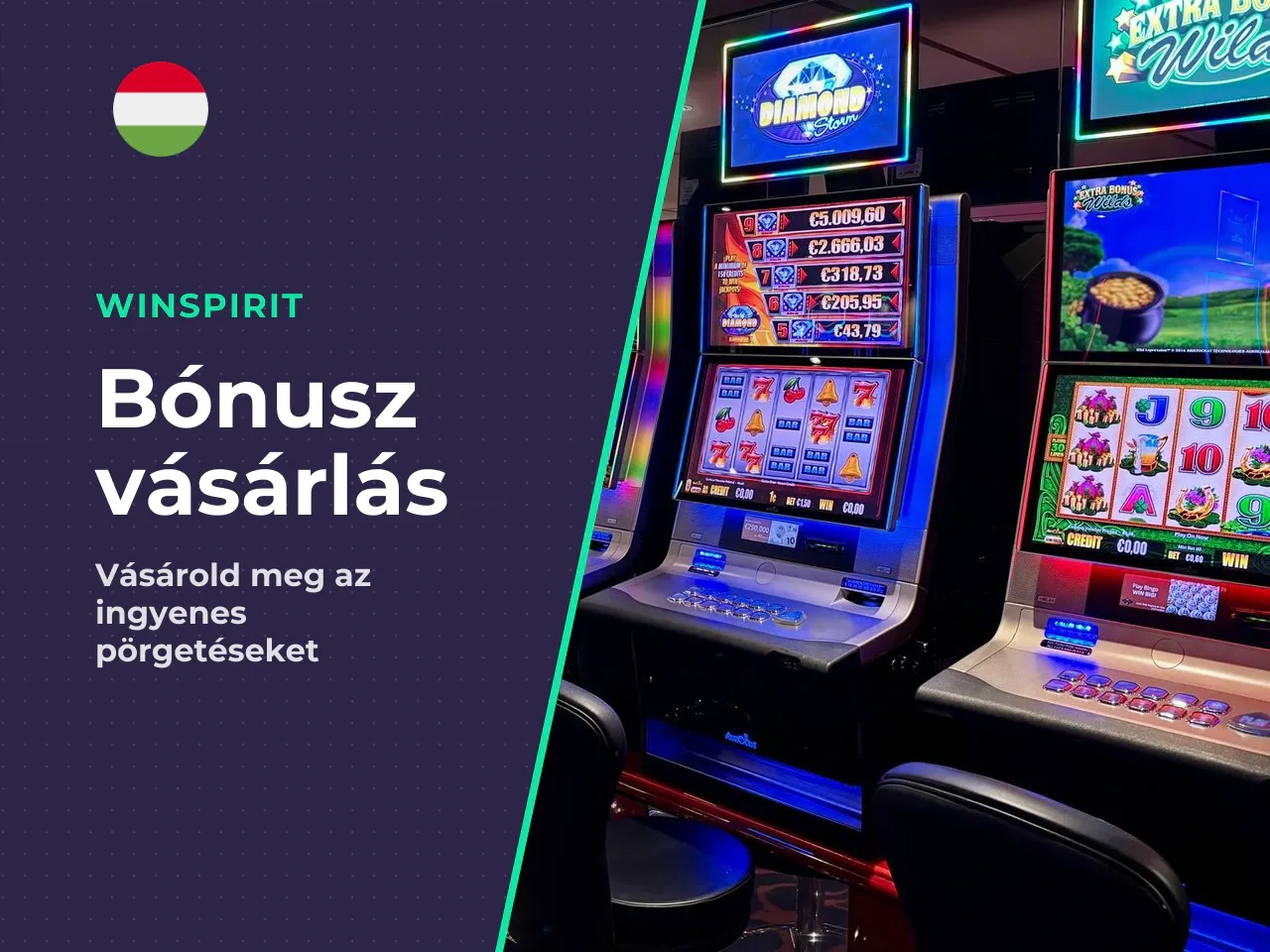Bónusz vásárlás Bonus Buy funkció. Ha