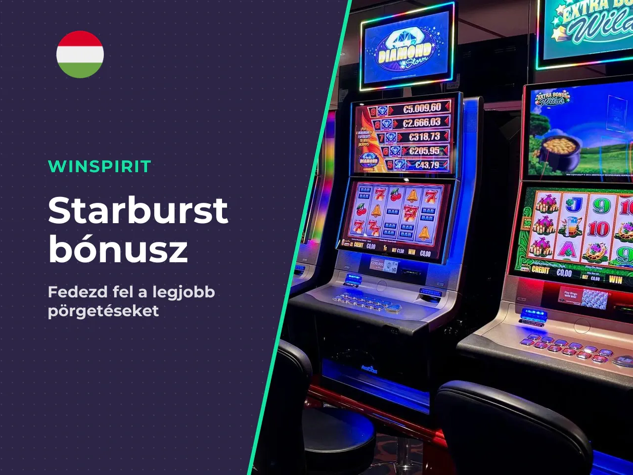 Milyen bónusz illik a Starburst játékhoz