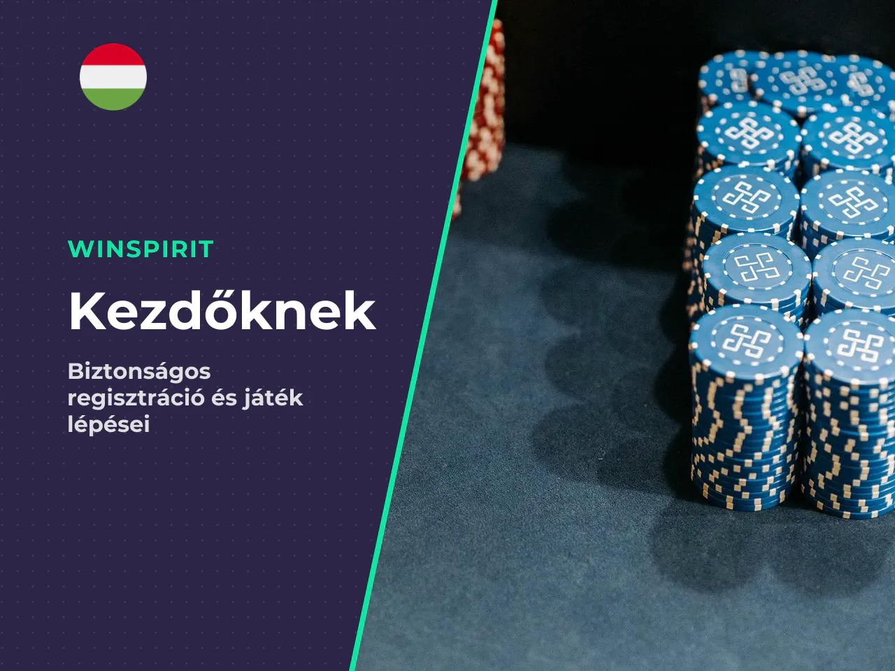 Alaplépések a belépéstől a cash outig
