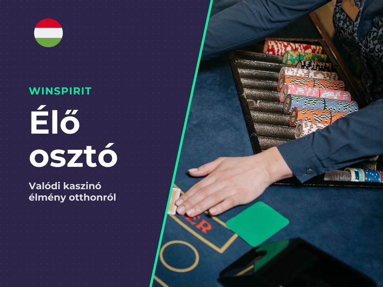 Mit ad hozzá a live dealer