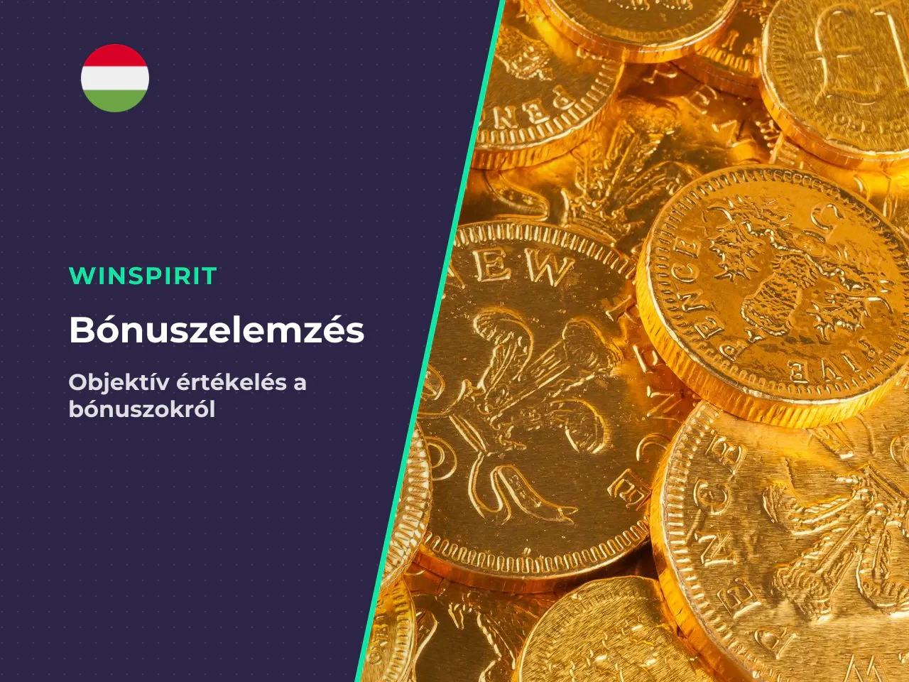 A WinSpirit bónuszokról szóló magyar nyelvű